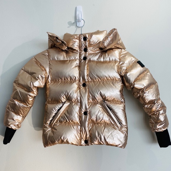 SAM. Other - SAM NEW YORK**Gold Puffer Hooded Coat**Age 4 $295